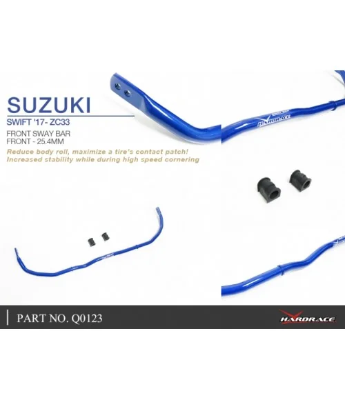 Hardrace Q0123 Front Sway Bar Suzuki Baleno, Swift