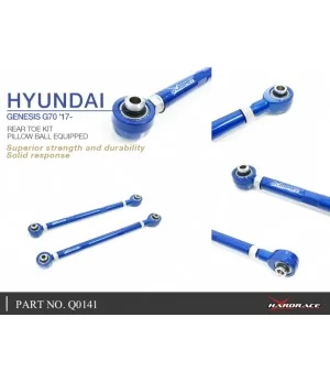 Hardrace Q0141 Rear Toe Kit Hyundai Genesis, Kia Stinger