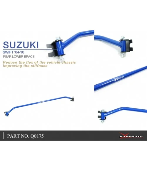 Hardrace Q0175 Rear Lower Brace Suzuki Swift