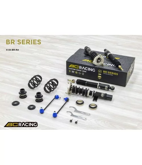 BC Racing BR-RA Coilovers per AUDI A3 S3 8P 04-13 (54.5MM STRUT) 