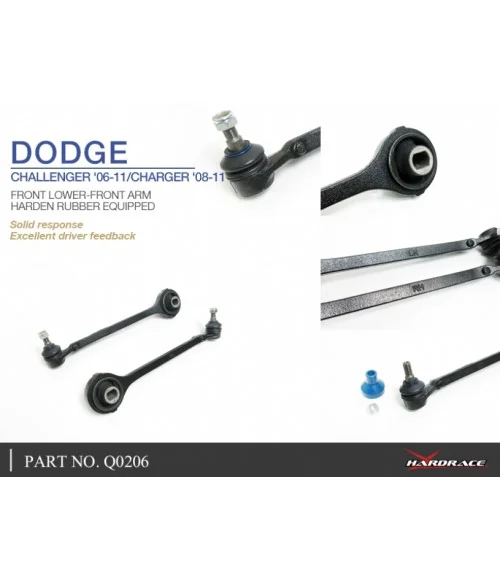 Hardrace Q0206 Front Lower-front Arm Dodge Challenger, Charger