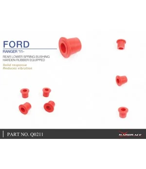 Hardrace Q0211 Rear Lower Spring Bushing Ford Ranger 