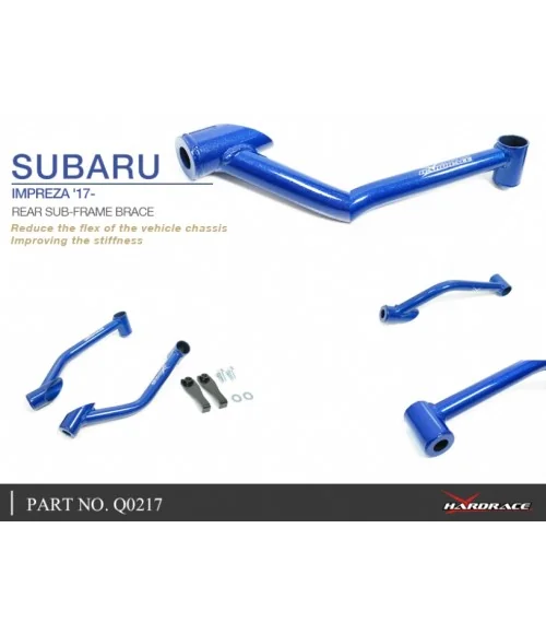 Hardrace Q0217 Rear Sub-frame Brace Subaru Forester, Impreza, XV