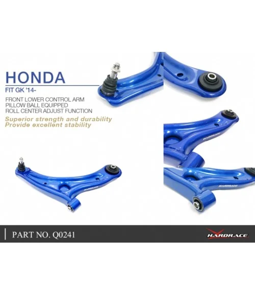 Hardrace Q0241 Rc Front Lower Control Arm Honda City, Fit