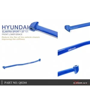 Hardrace Q0244 Front Lower Brace Hyundai Elantra