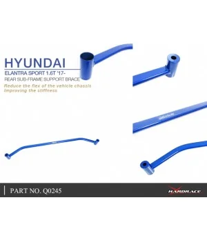 Hardrace Q0245 Rear Sub-frame Support Brace Hyundai Elantra