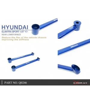 Hardrace Q0246 Rear Lower Brace Hyundai Elantra