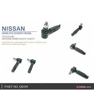 Hardrace Q0249 Tie Rod Ends Nissan 240SX