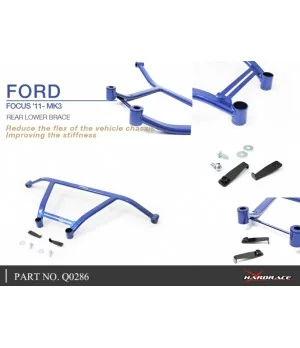 Hardrace Q0286 Rear Lower Brace Ford Focus