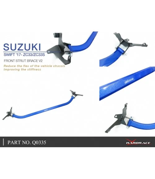 Hardrace Q0335 Front Strut Brace Suzuki Swift