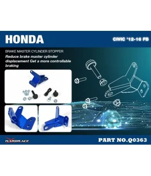 Hardrace Q0363 Brake Master Cylinder Stopper Honda Civic