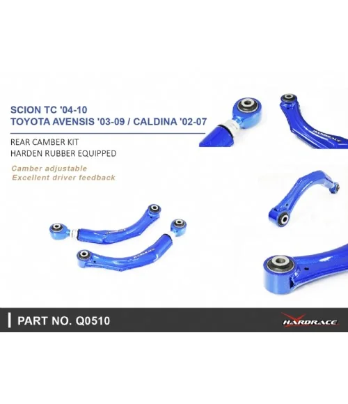 Hardrace Q0510 Rear Camber Kit Scion TC, Toyota Avensis