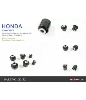 Hardrace Q0132 Front Lower Arm Bushing Set Honda S2000 