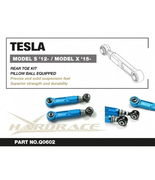 Hardrace Q0602 Rear Toe Kit Tesla Model s, Model x