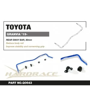 Hardrace Q0643 Rear Sway Bar Toyota Hiace