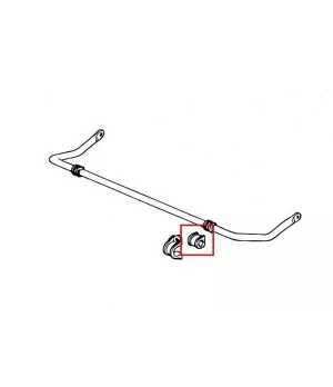 Hardrace 6949 Set Boccola stabilizzatrice anteriore Honda S2000 