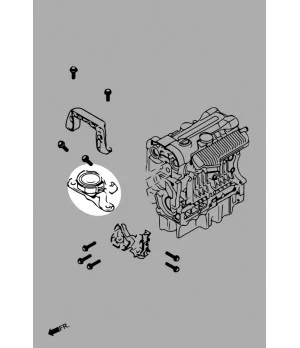 Hardrace Q0731 Harden Engine Mount Set Ford Focus