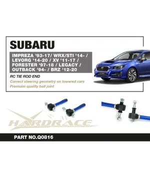 Hardrace Q0816 Rc Tie Rod End Scion, Subaru, Toyota