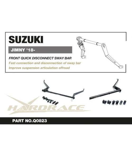 Hardrace Q0823 Front Quick Disconnect Sway Bar Suzuki Jimny