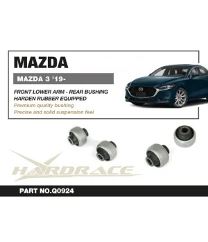 Hardrace Q0924 Front Lower Arm Bushing - Rear Mazda 3 / Axela 