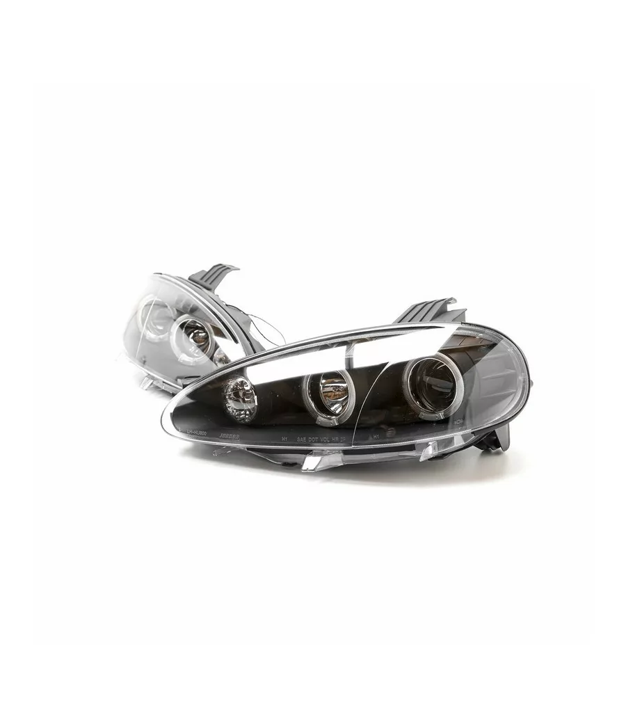 Mazda MX-5 NBFL (01-05) black Navan headlights 