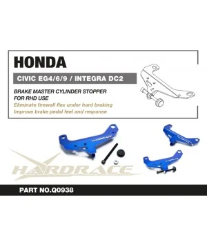 Hardrace Q0938 Brake Master Cylinder Stopper Honda Civic, Integra