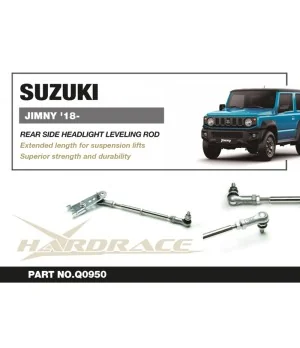 Hardrace Q0950 Rear Side Headlight Leveling Rod & Bracket Suzuki Jimny