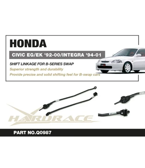 Hardrace Q0983 B-series Swap Shift Linkage Honda Civic, Integra