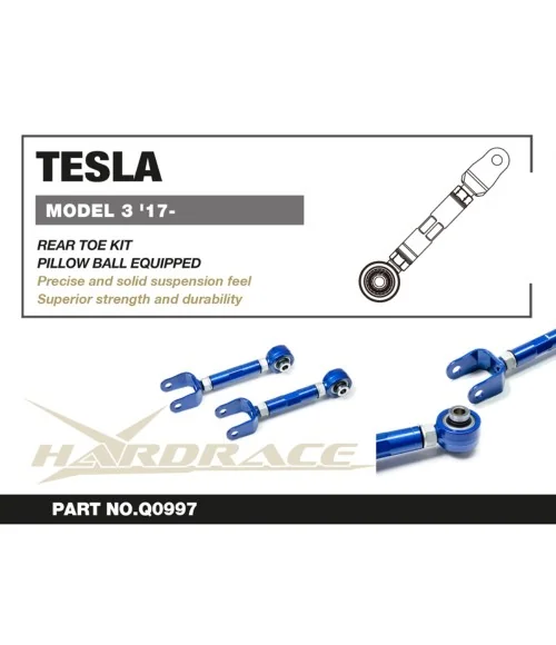 Hardrace Q0997 Rear Toe Kit Tesla Model 3, Model y