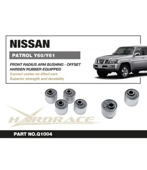 Hardrace Q1004 Front Radius Arm Bushing - Axle Side Nissan Patrol, Toyota Land cruiser