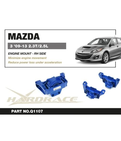 Hardrace Q1107 Right Side Engine Mount Mazda 3 / Axela