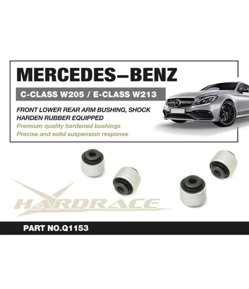 Hardrace Q1153 Front Lower Rear Arm Bushing - Shock Mercedes-benz C-class, E-class