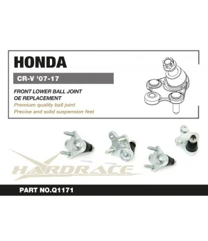 Hardrace Q1171 Front Lower Ball Joint Honda CR-V, HR-V