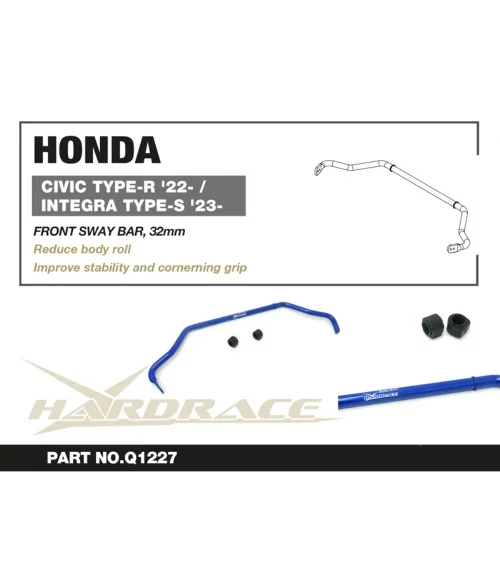 Hardrace Q1227 Front Sway Bar Honda Civic