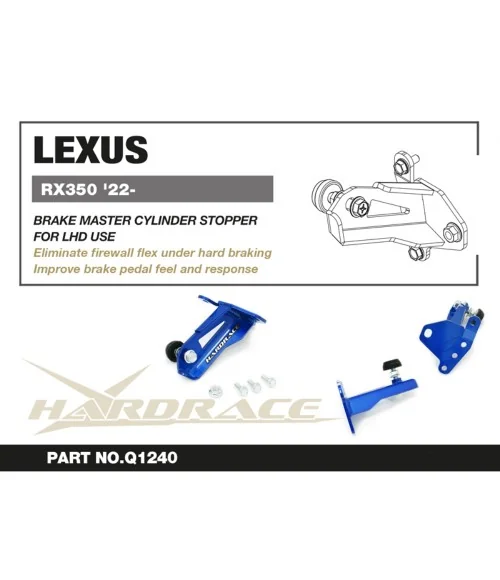 Hardrace Q1240 Brake Master Cylinder Stopper Lexus RX