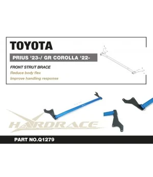 Hardrace Q1279 Front Strut Brace Toyota Prius, Corolla/altis/auris