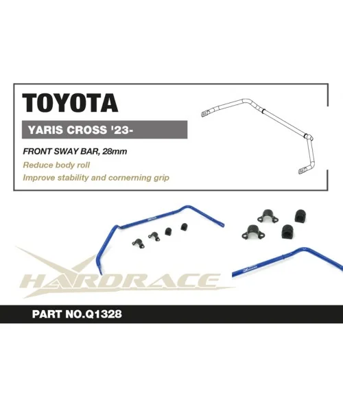 Hardrace Q1328 Front Sway Bar Toyota Yaris cross