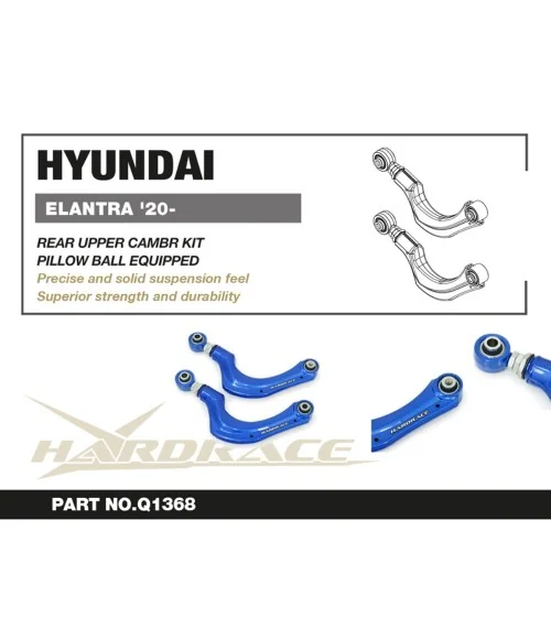 Hardrace Q1368 Rear Upper Camber Kit Hyundai Elantra