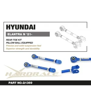 Hardrace Q1369 Rear Toe Kit Hyundai Elantra