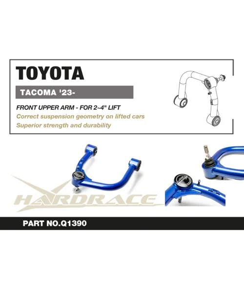 Hardrace Q1390 Front Upper Arm Toyota Tacoma