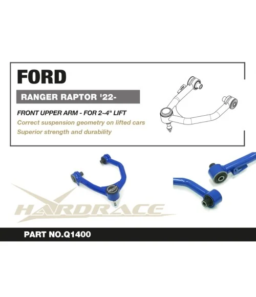 Hardrace Q1400 Front Upper Arm Ford Ranger