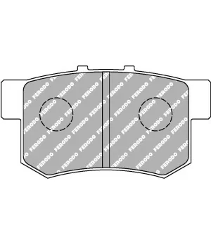 Ferodo DS2500 FCP956H Pastiglie Posteriori Honda S2000 