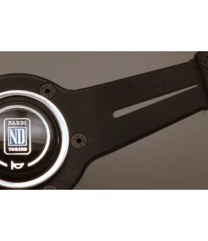 Volante Nardi Classic ND33 330 mm, Pelle Traforata Nera 