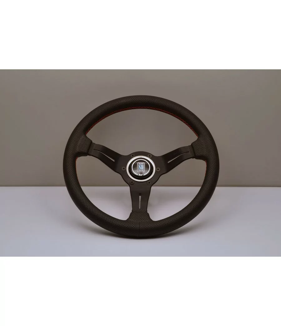 Nardi Deep Corn 330 mm Steering Wheel, Black Perforated Leather 