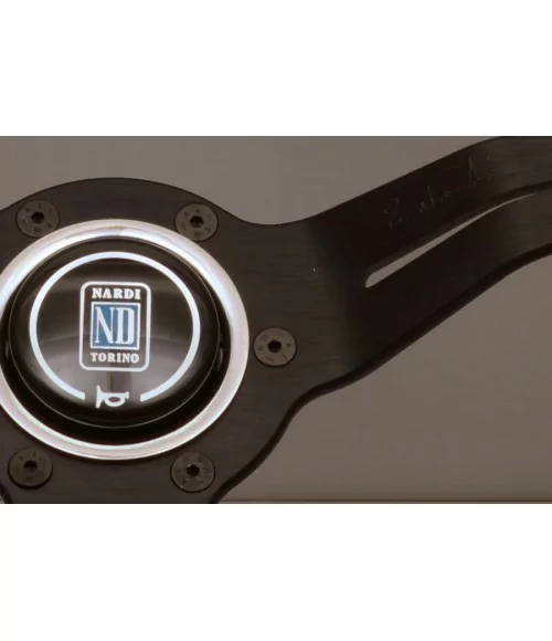 Nardi Deep Corn 330 mm Steering Wheel, Black Perforated Leather 