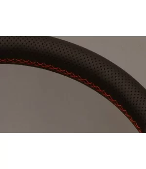 Volante Nardi Deep Corn 330 mm, Pelle Traforata Nera 