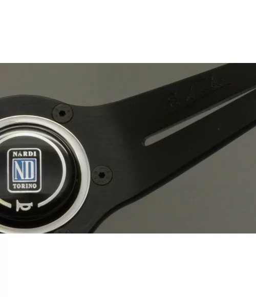 Nardi Deep Corn 350 mm Steering Wheel, Black Perforated Leather 