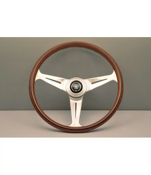 Nardi Classic ND39 390 mm Steering Wheel, Wood - Glossy spokes