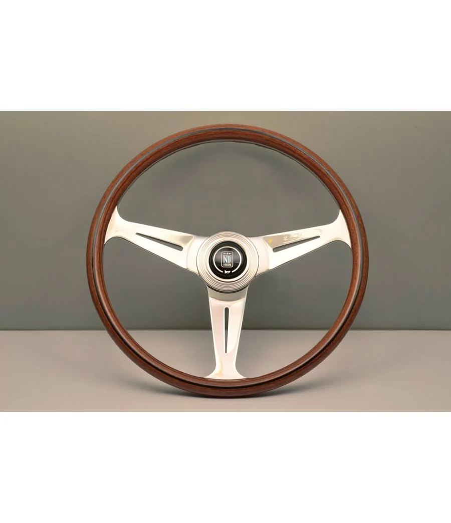 Nardi Classic ND39 390 mm Steering Wheel, Wood - Glossy spokes 