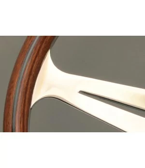 Nardi Classic ND39 390 mm Steering Wheel, Wood - Glossy spokes 